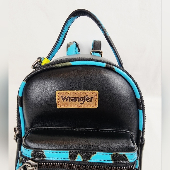 Wrangler Black and Blue Mini Backpack main image 11